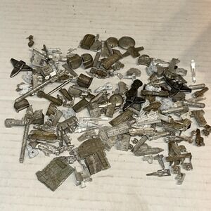 Warhammer Ral Partha D&D Metal‎ Ship Pieces & Parts Lot For Customs / Repairs E3